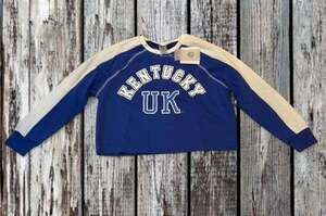 Gameday Couture Women's Kentucky Wildcats  Cropped Pullover Sweatshirt